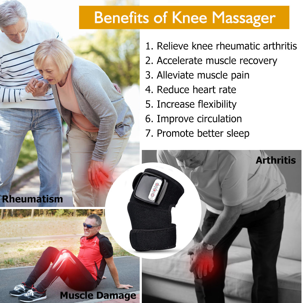 Electric Infra-Red Heating Knee Massager Wrap