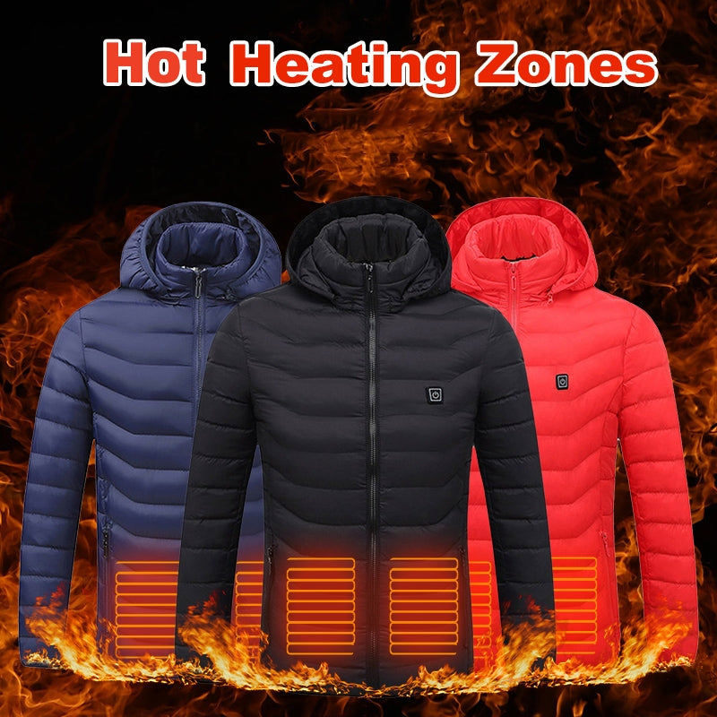 New Heated Jacket - USB Electric Coat