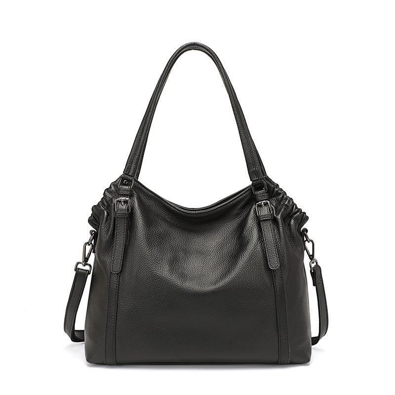 New-Style Simple Large-Capacity Leather Handbag For Women