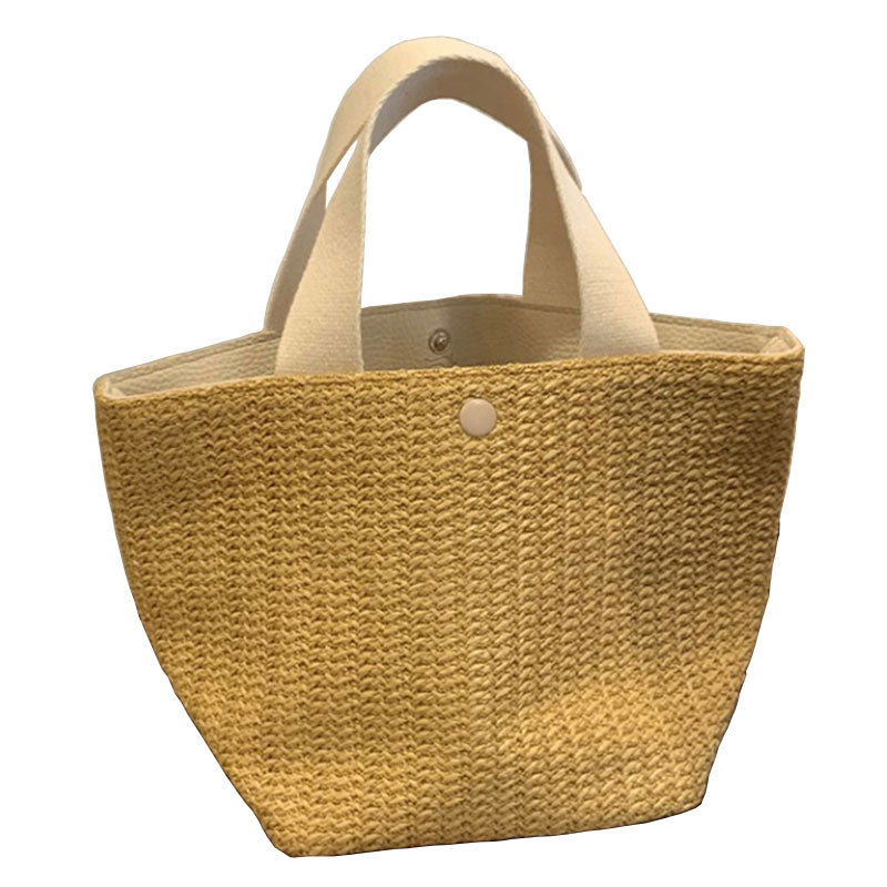 Rattan Casual Handbags For Women