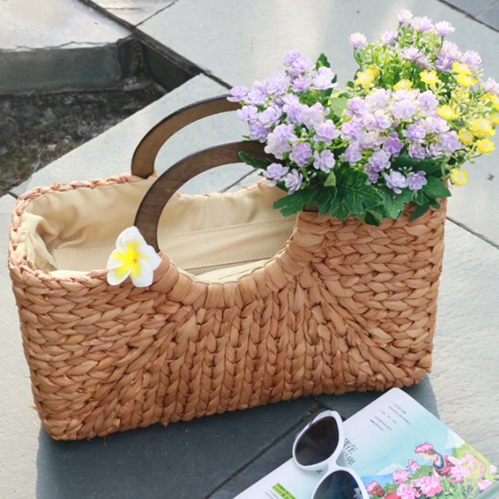 Beach Rattan Bag For Women