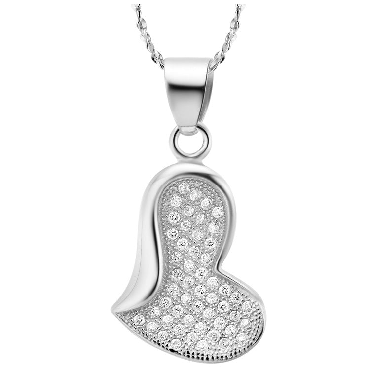 Platinum-plated jewellery Micro-set Earrings Pendants Rings