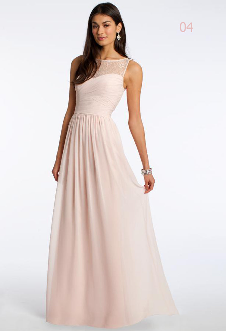 Solid-Colour Western Bridesmaid Dresses For Women