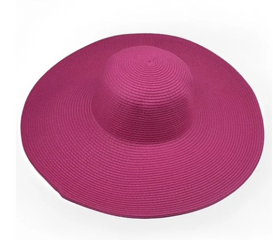 Weiyi Sun Hat Lady Beach