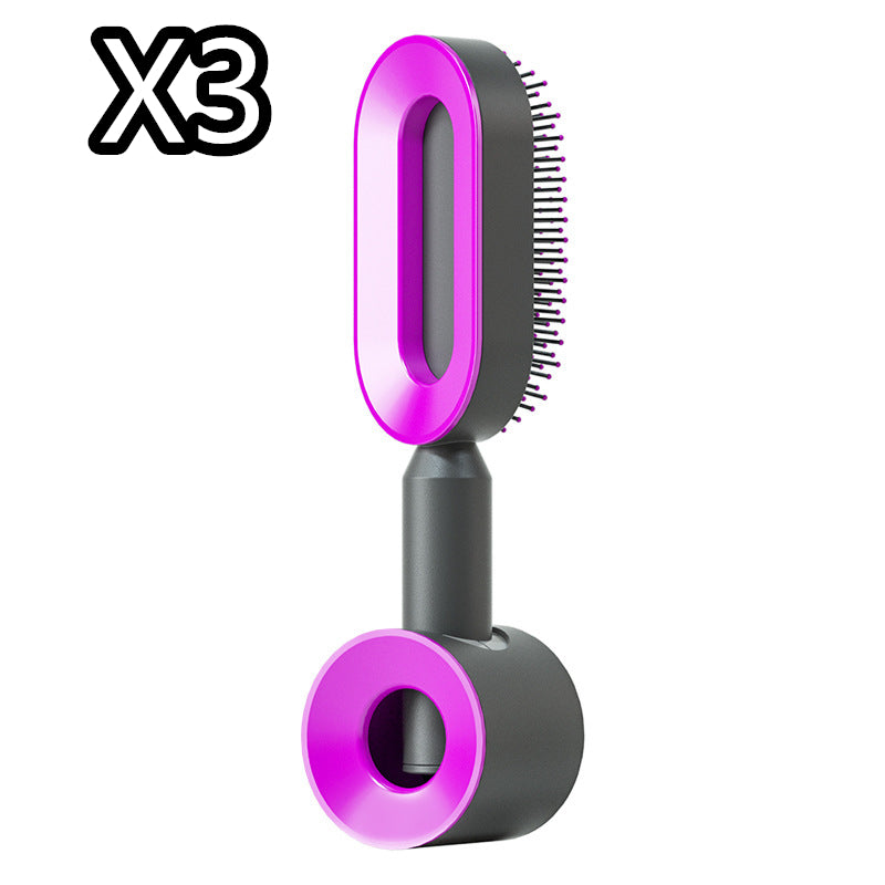 Self-Cleaning Hair Brush