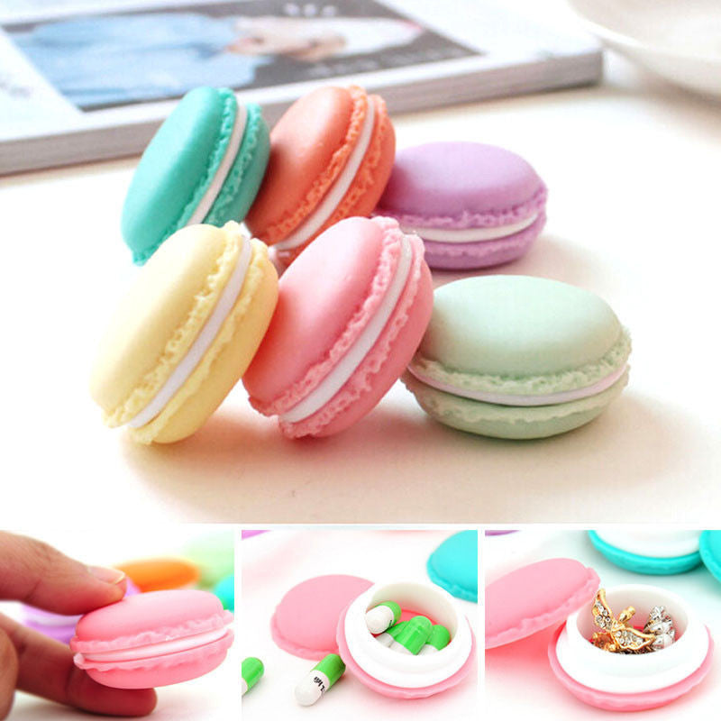 Macaron jewellery box storage storage box small plastic mini versatile desktop makeup accessories