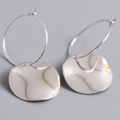 Wave-Shaped Earrings