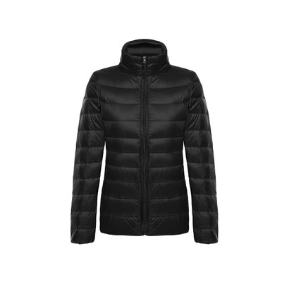 Long-Sleeve Slim Warm Winter Jacket - Plus Sizes Available