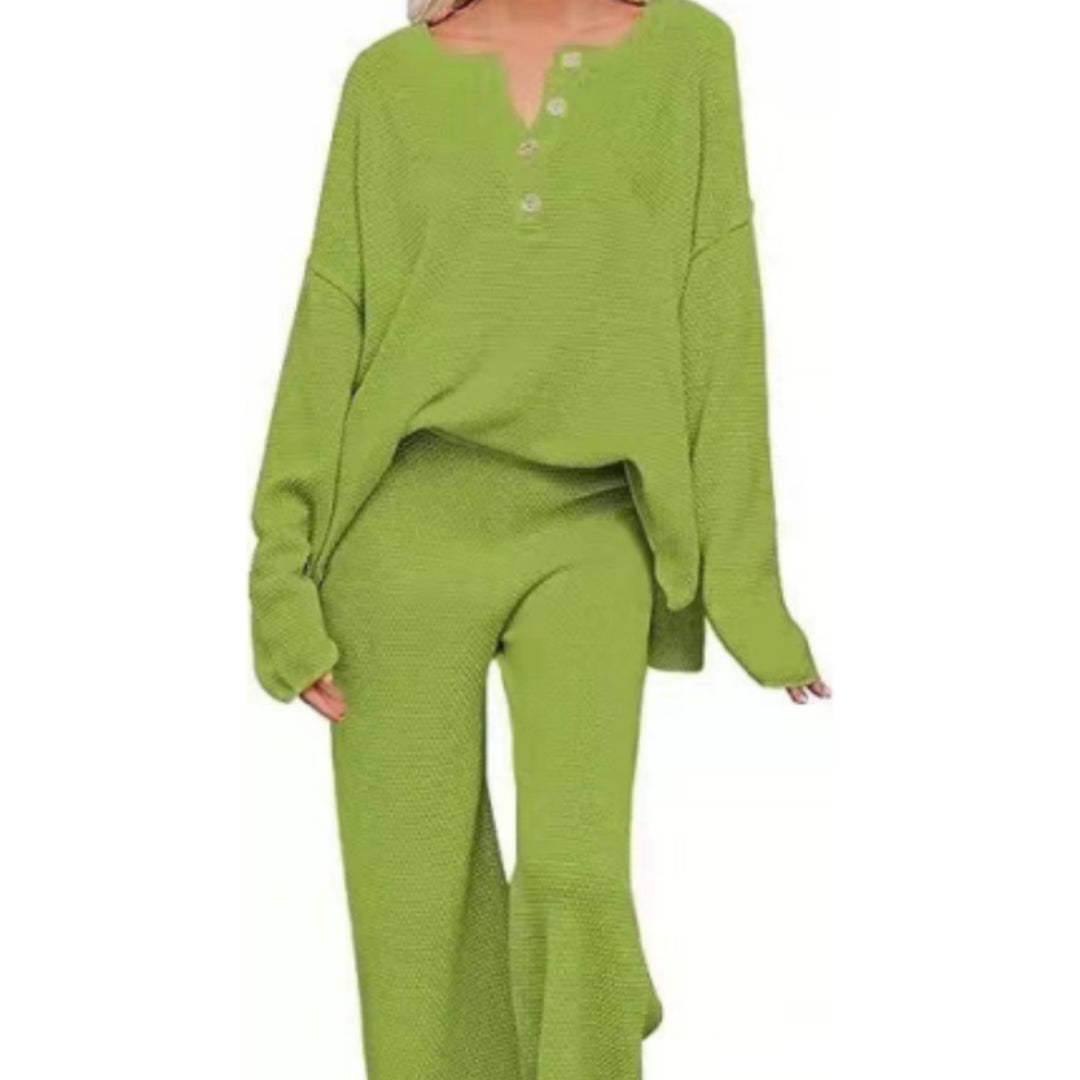 Two-Piece Loose Leisure Suit