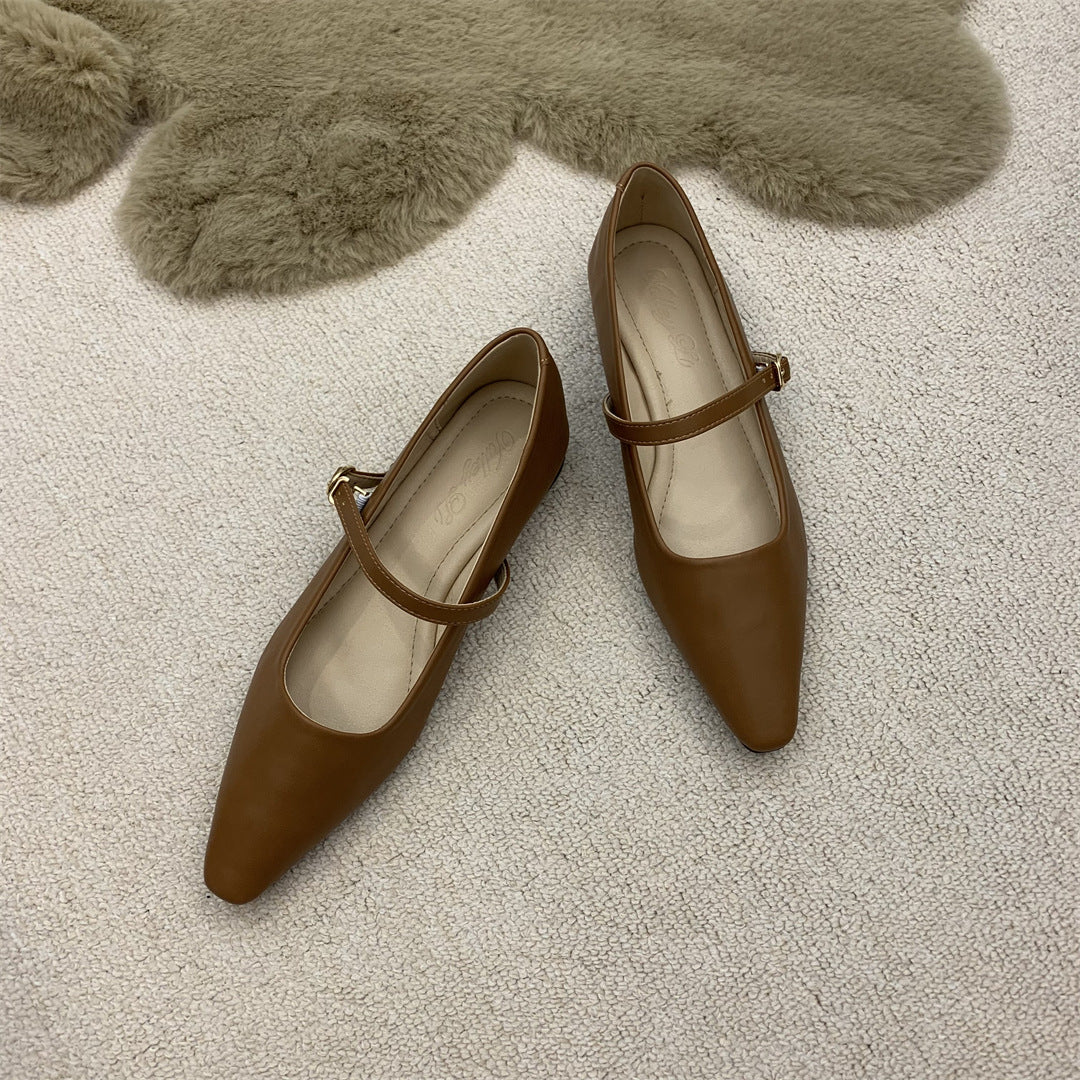 Flat Pointed-Toe Shoes For Women