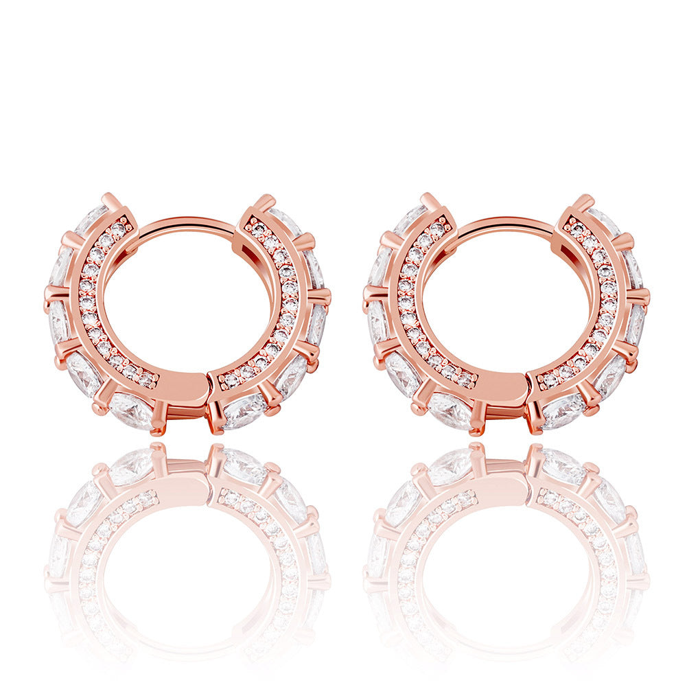 New Huggie hoop earrings