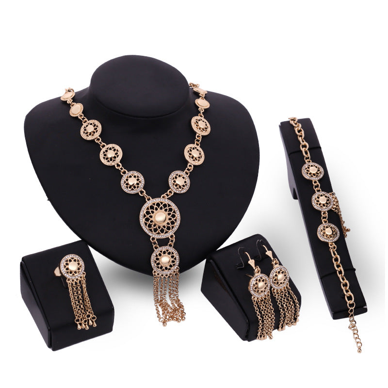 European & American Ladies' Party Jewellery Set