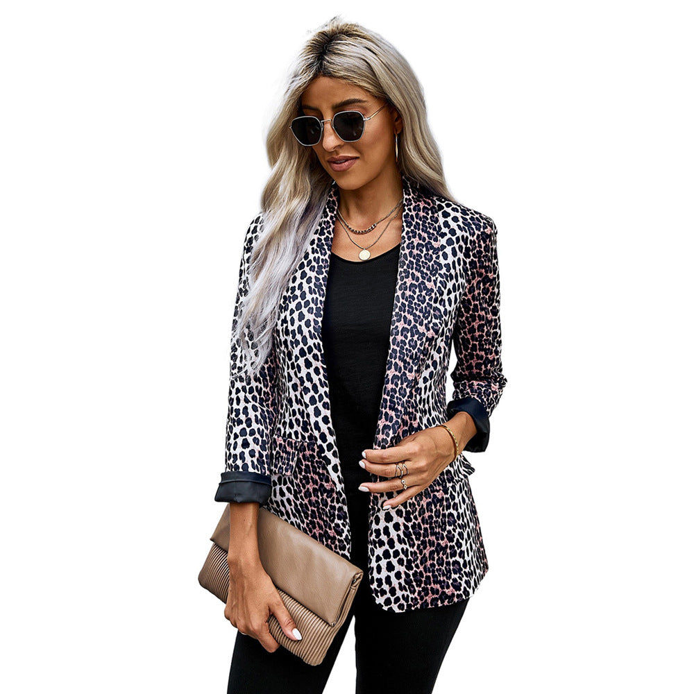 Leopard Print Small Jacket