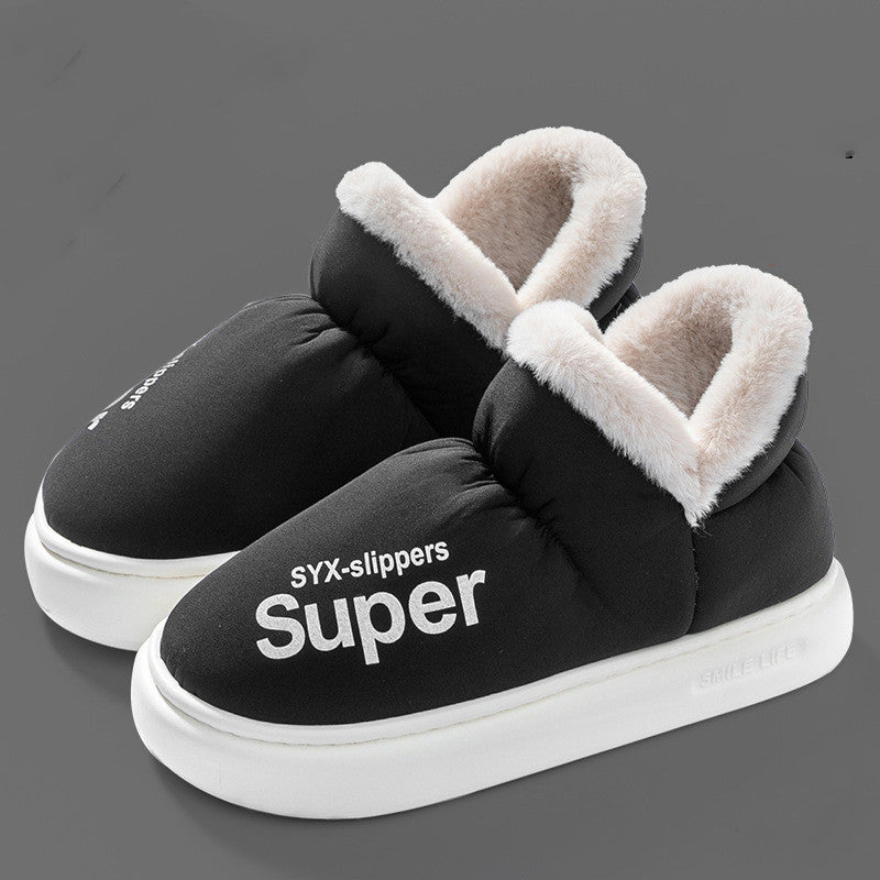 New****!!! -  Winter Covered Heel Down Cotton Slippers For Women