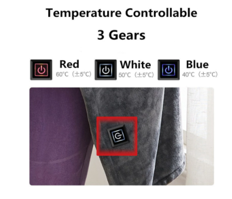 Body Warmer - USB-Heated Shawl