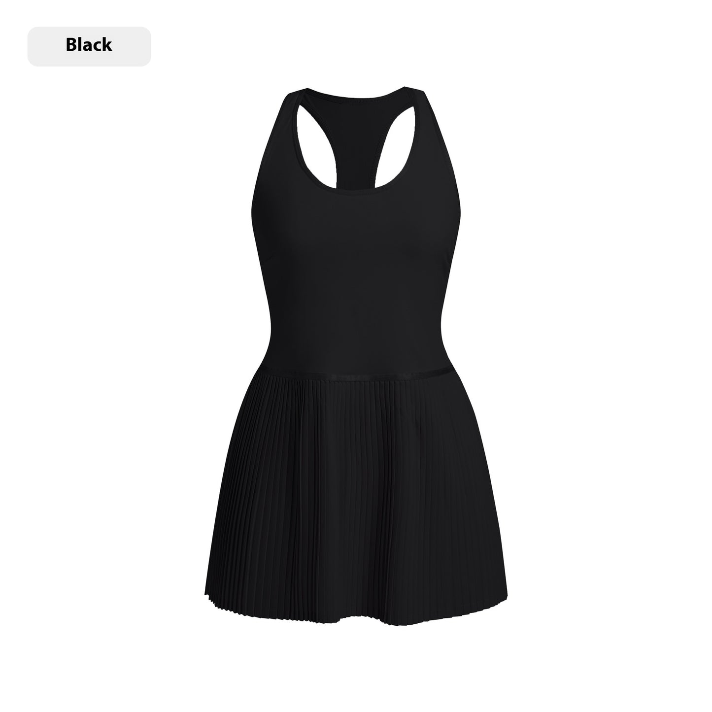 Anti-exposure Tennis Skirt Chest Pad Vest Dress