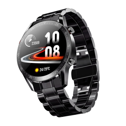 Steel Band Health Monitoring Bluetooth Watch