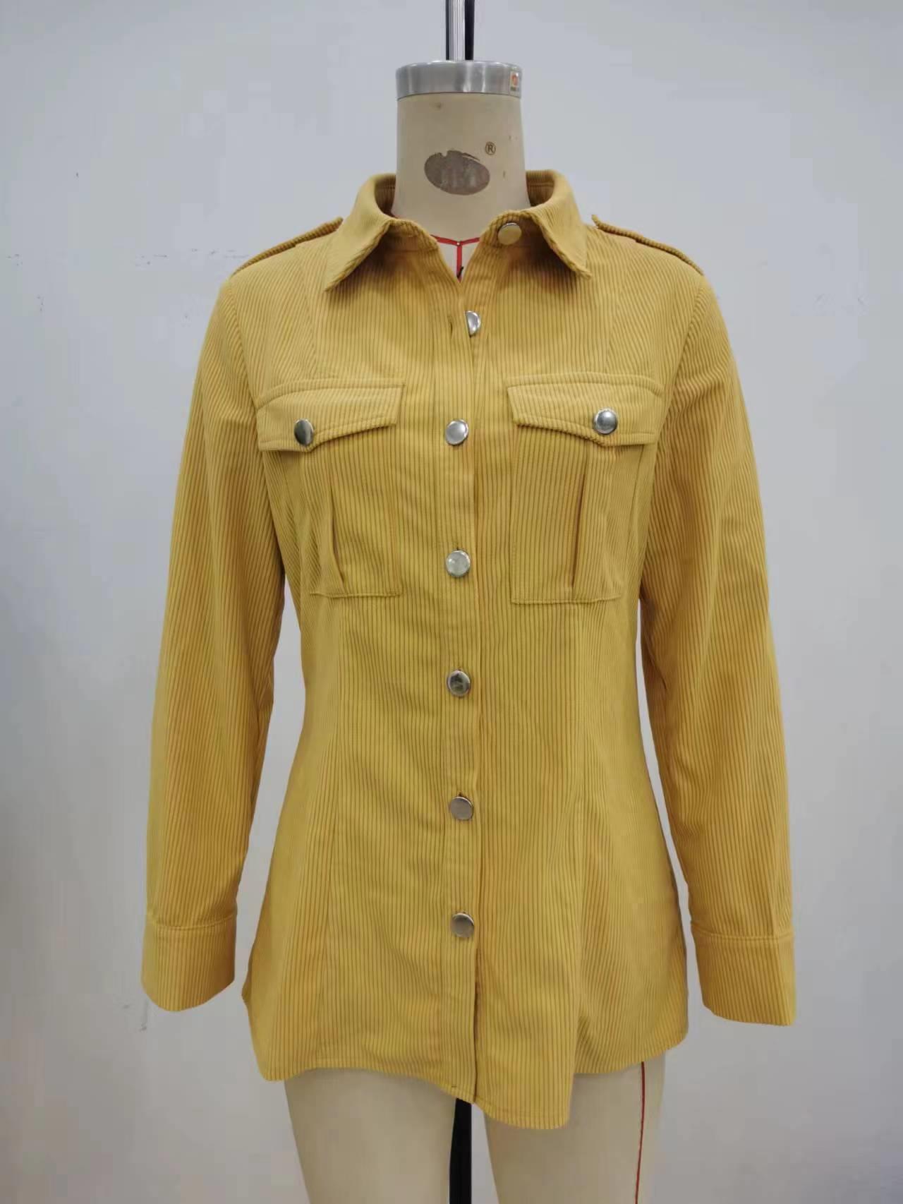 Corduroy Winter Shirt Jacket