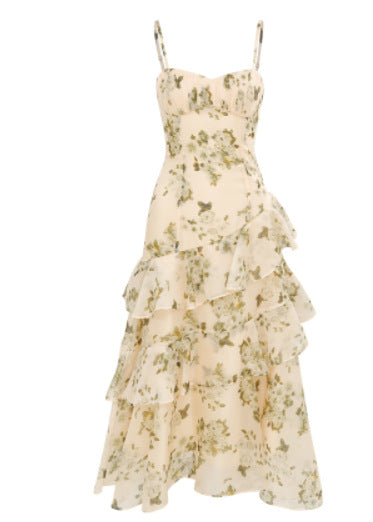 French-Style Hepburn Wind Snow Spin Dress