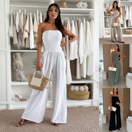 Double-Layer Pocket Jumpsuit