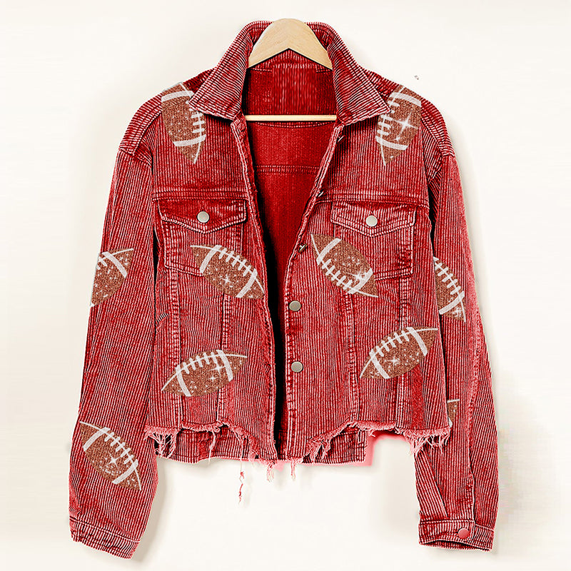 Fashion Corduroy Jacket For Women