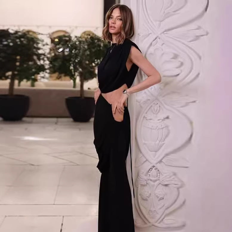 Women's Irregular Flared Trousers Suit