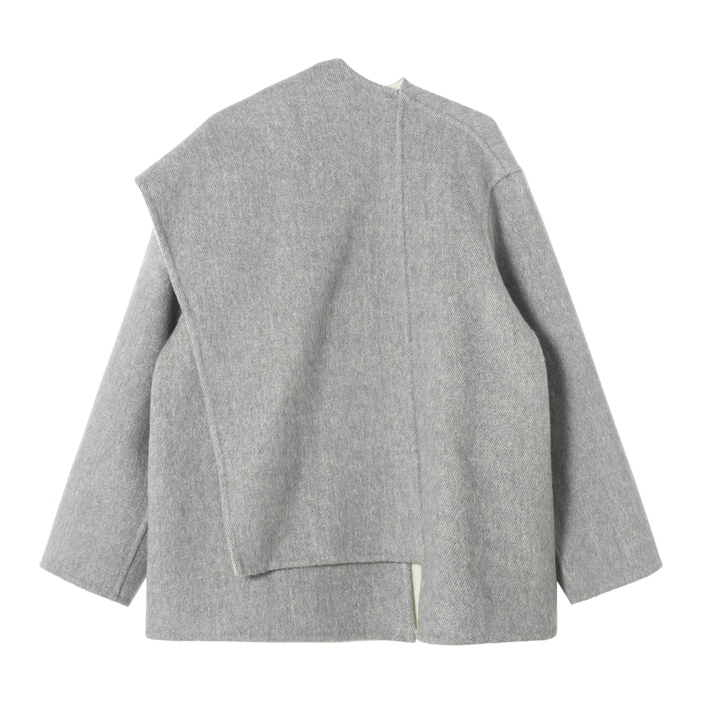 Large Scarf Woollen Shawl Coat