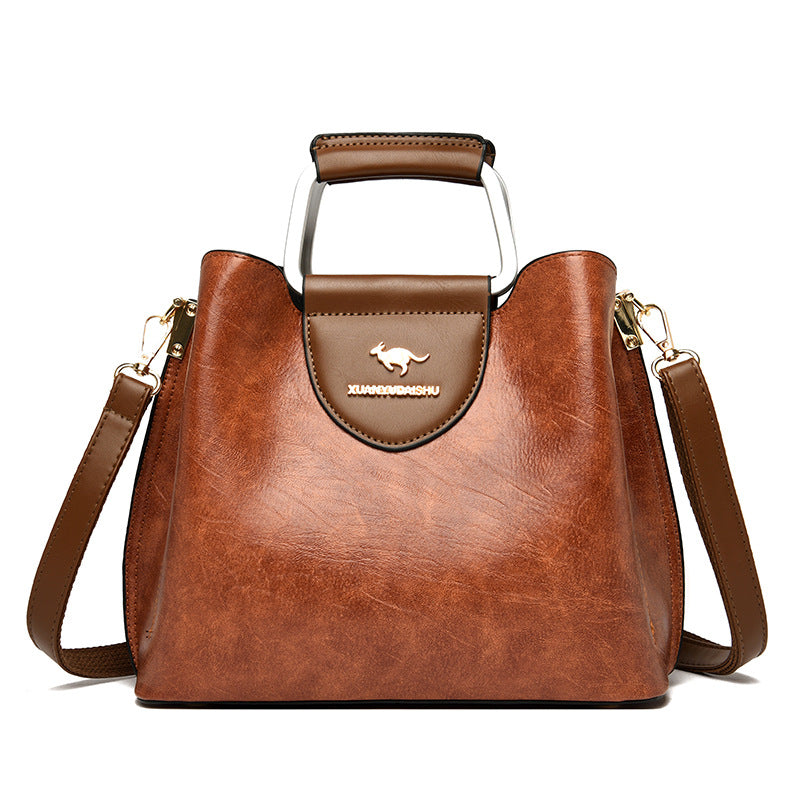 Shoulder-Slung Casual Handbag For Women