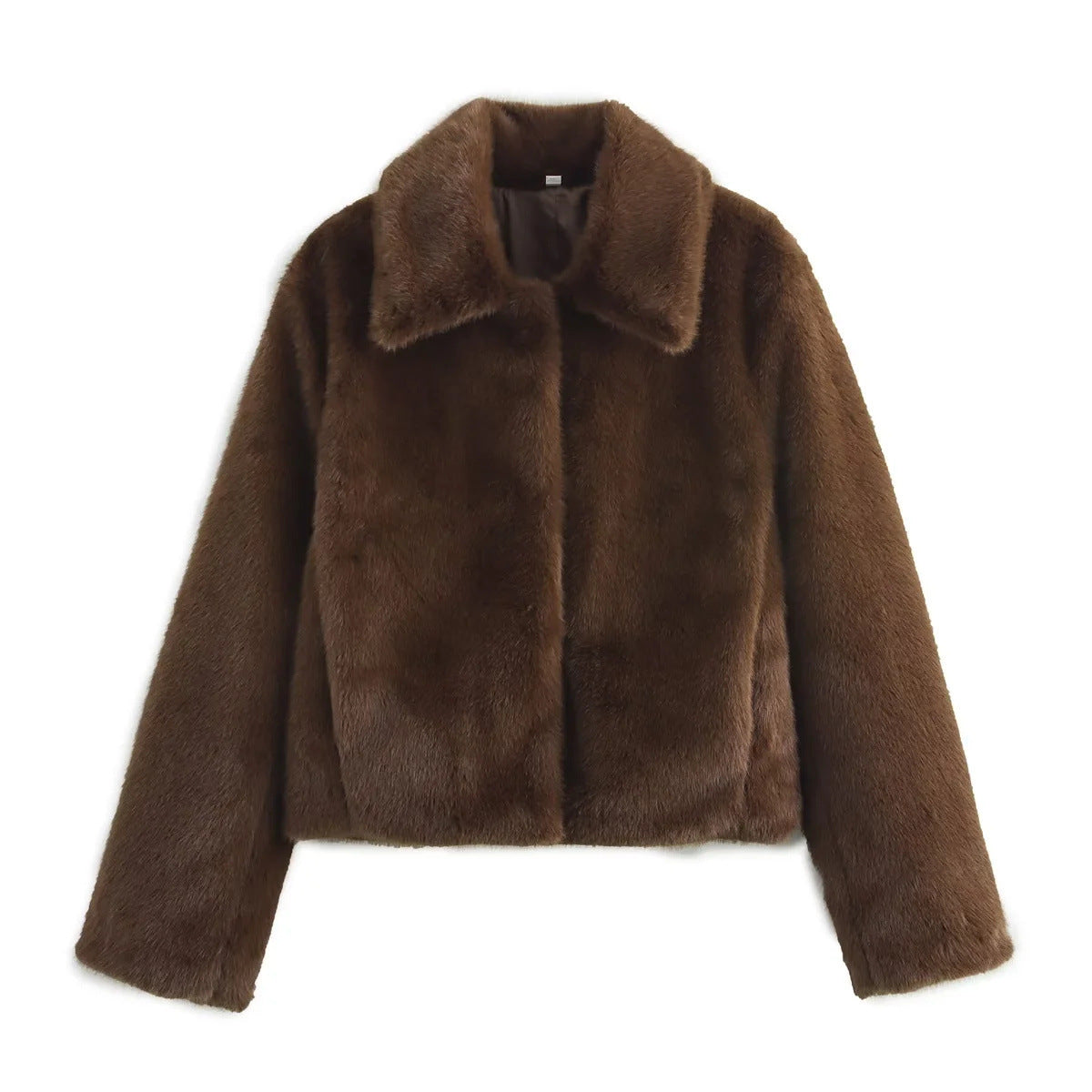 Women's Fluffy Faux Fur Jacket