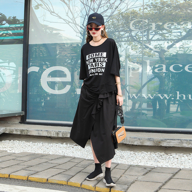 Personality Tide Irregular Skirt