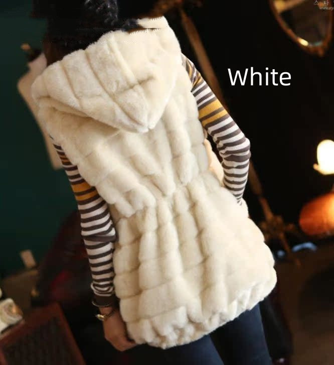 Fashion Hooded Vest For Women