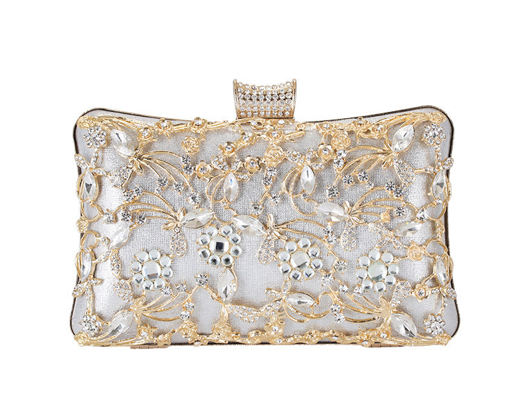 Rhinestone Clutch Women's Luxury Brand Dinner/Party Chain Messenger Handbag