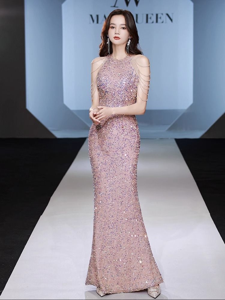 Niche High-End Long Dress