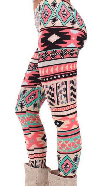 Pencil-Style Leggings - Wide Selection of Colours