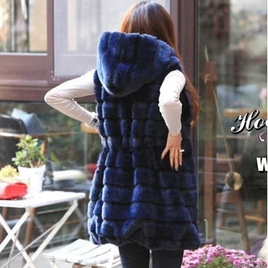 Fashion Hooded Vest For Women