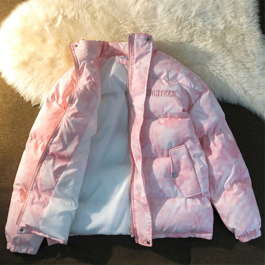 Lightly Cooked-Cotton Padded Jacket