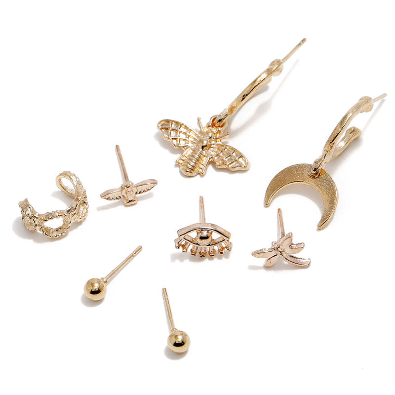 Insect Hoop Earrings