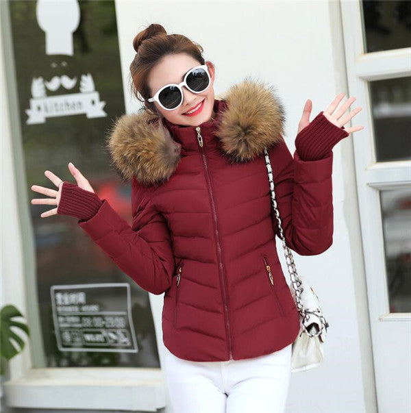 Women's Brown Parka Jacket