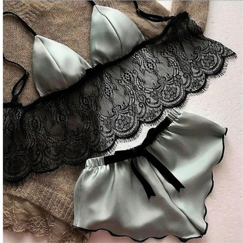 Three-Point Lace Lingerie