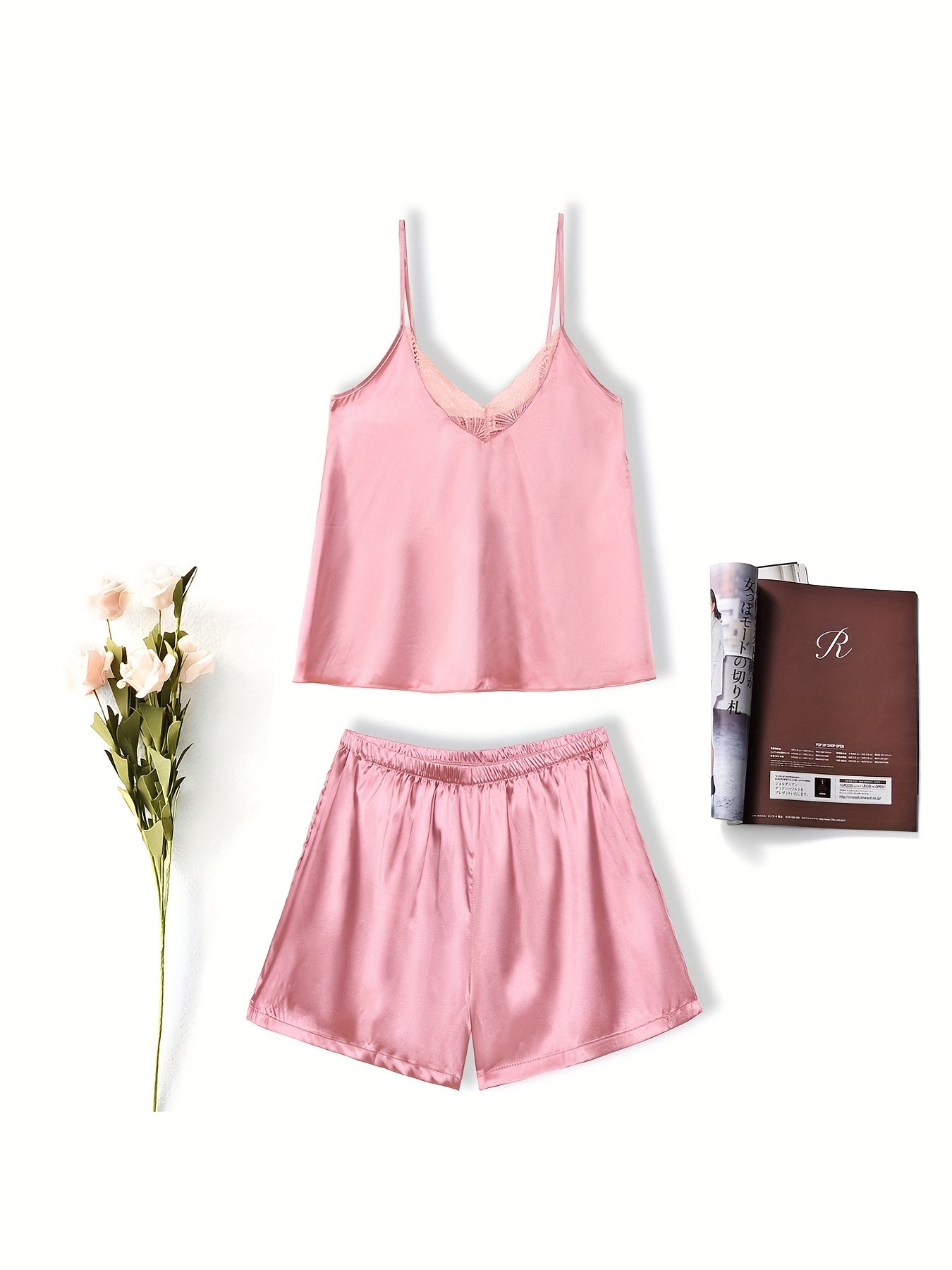 Women's Satin Pyjama Set