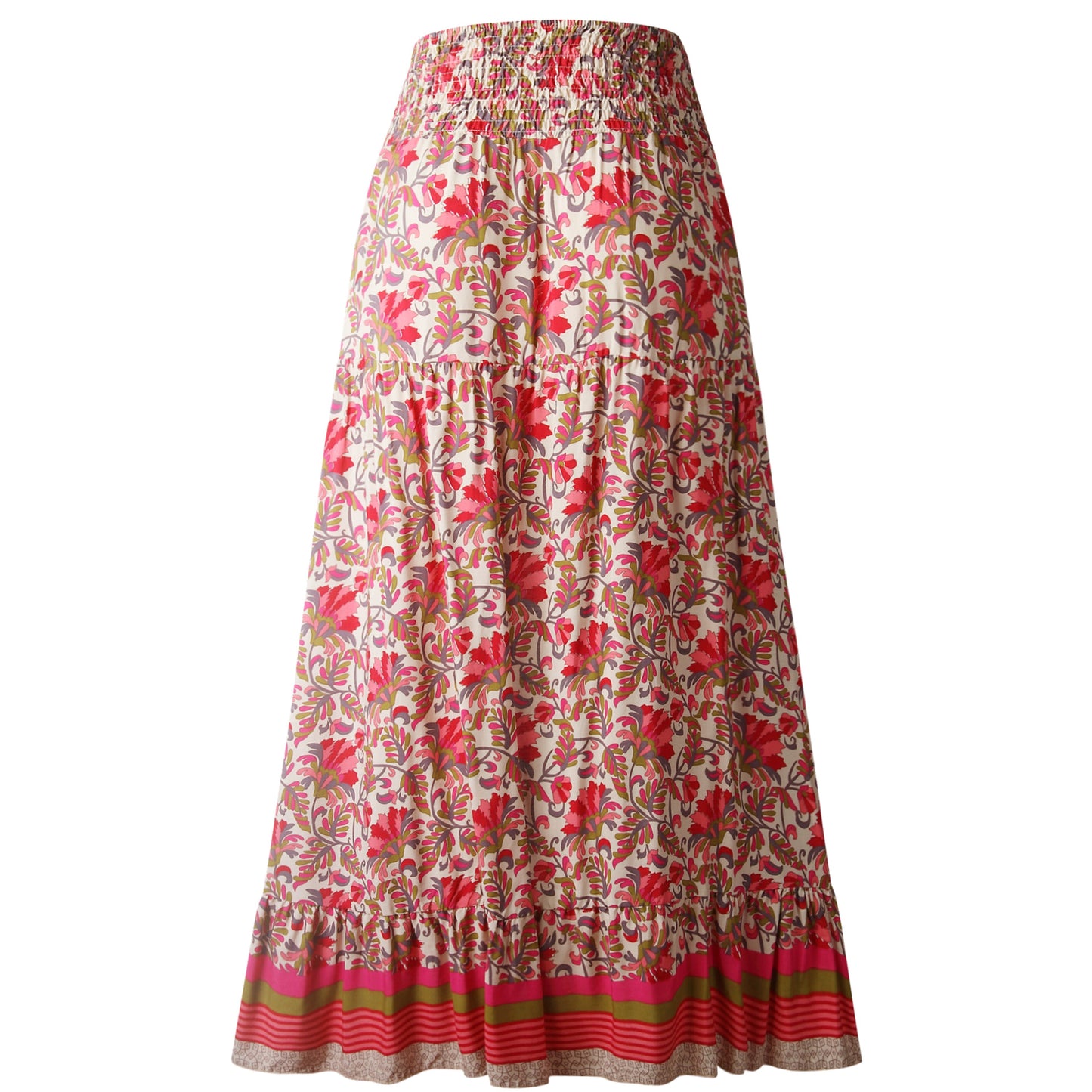 High-Waist All-Match Long Skirt