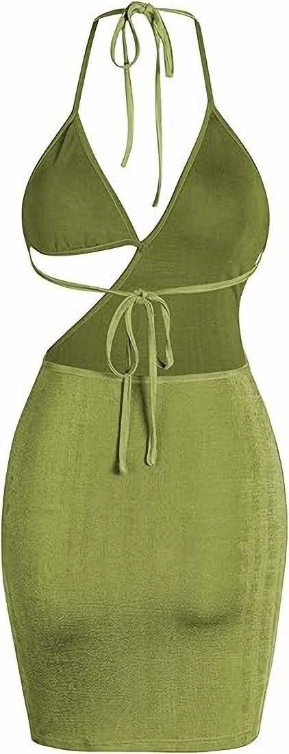 Cutout Bodycon Party Dress - US Only