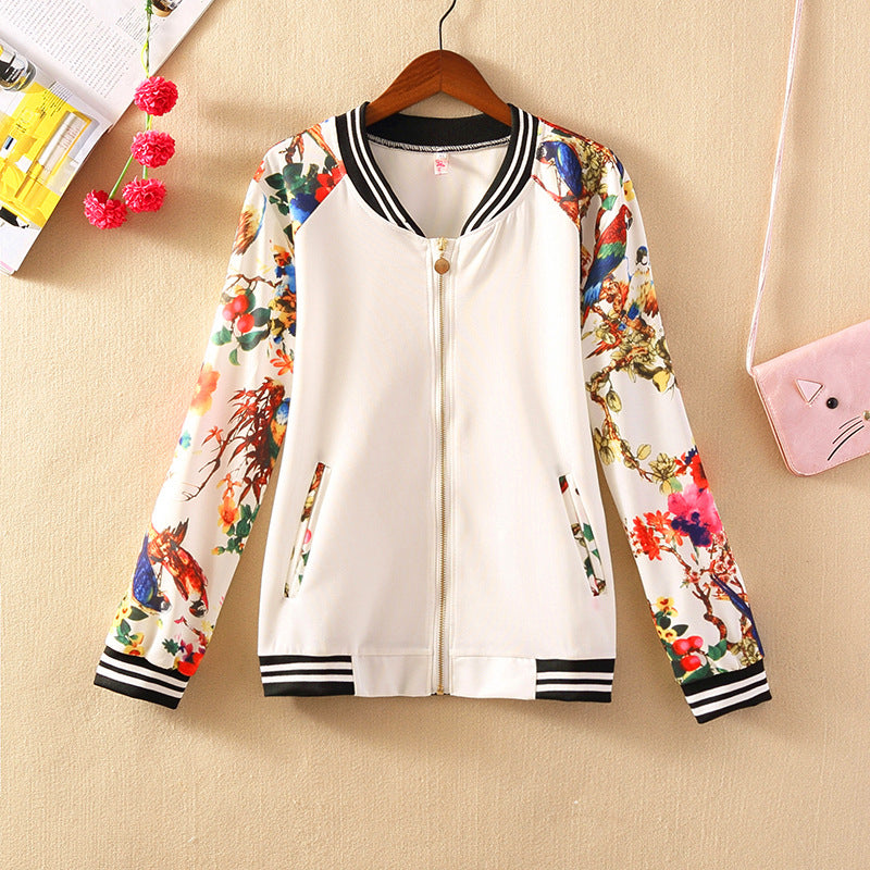 Women's Short Baseball Jacket