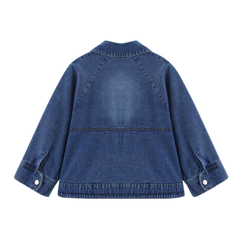 Women's Cape-Style Denim Jacket