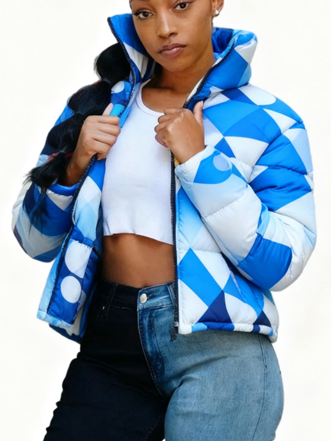 Colourful Parkas Cardigan Jacket