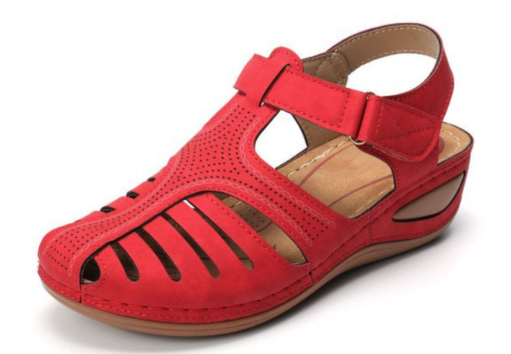 Lightweight Hollow-Out Soft-Sole Sandals