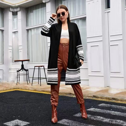 Large Size Women's Cardigan Jacket