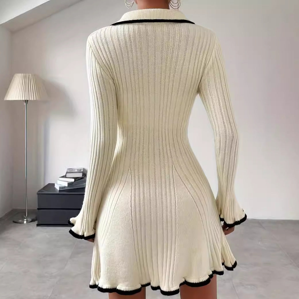 Classic Elegant Slim Knit Dress