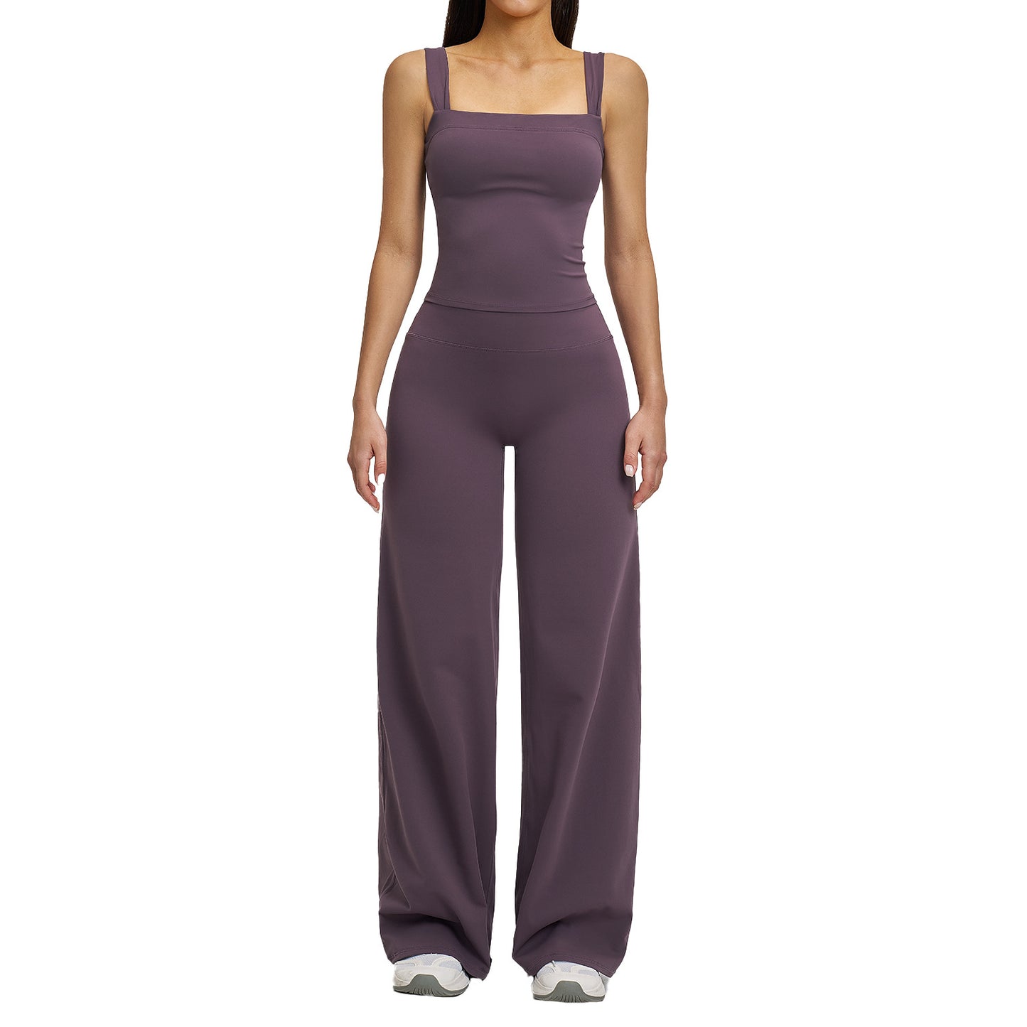 Women's Wide-Leg Sports Outfit