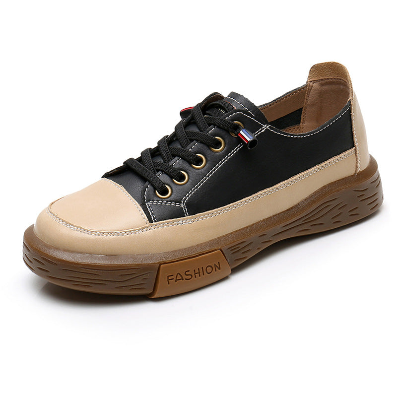 Tendon Soft-Sole Non-Slip Retro Female Casual Shoes